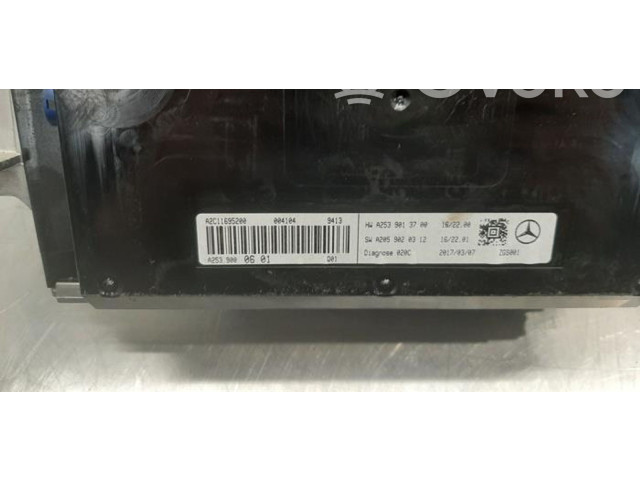 Дисплей A2539000601 Mercedes-Benz GLC C253