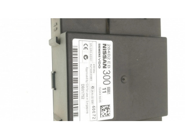 Блок комфорта 284B2EB Nissan Navara