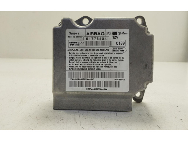 Блок подушек безопасности 51775404   Fiat Bravo