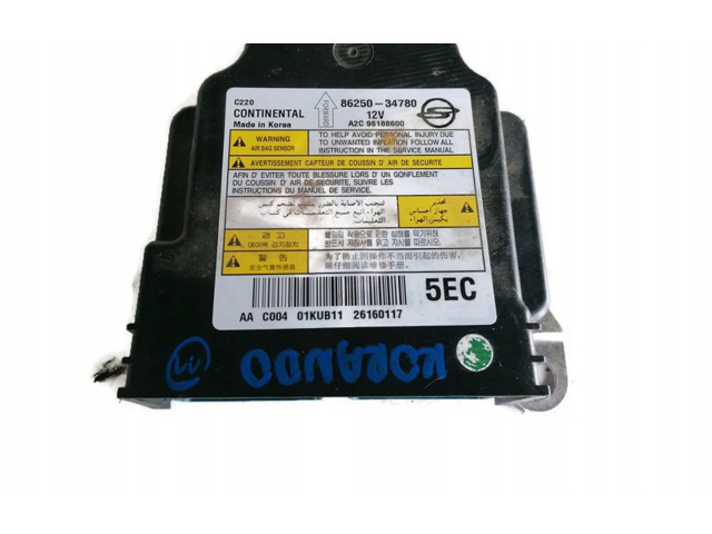 Блок подушек безопасности 8625034780 SsangYong Korando