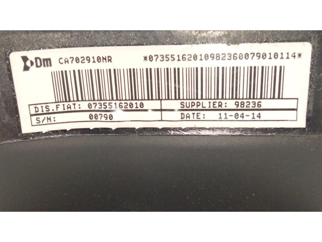 Подушка безопасности водителя 07355162010   Fiat Punto Evo