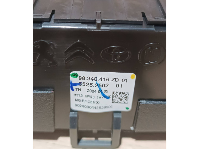 Блок управления климат-контролем 98340416ZD, 35252502   Peugeot Partner III