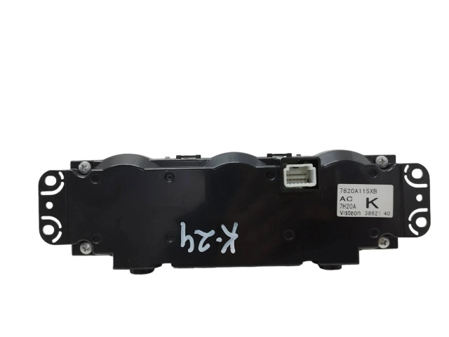 Блок управления климат-контролем 7820A115XB, 3862140 Mitsubishi Outlander