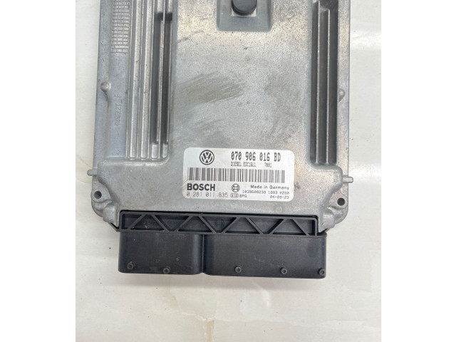Řídící jednotka 070906016BD, 1039S08233 Volkswagen Transporter - Caravelle T5 2007