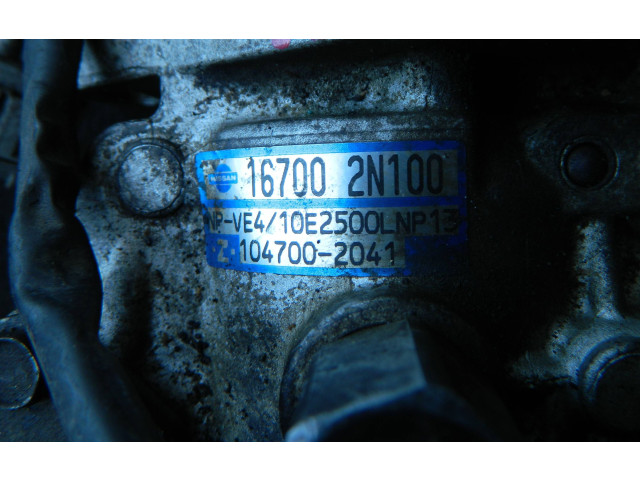 Vstřikovací čerpadlo 167002N100 Nissan Almera N16