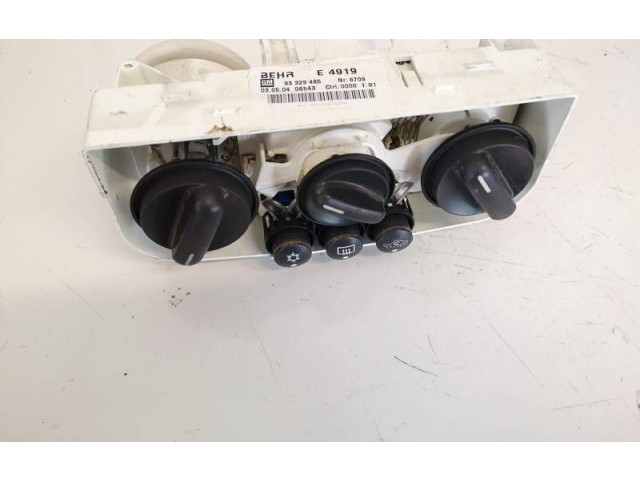 Блок управления климат-контролем 93329465, 93329465   Opel Meriva A