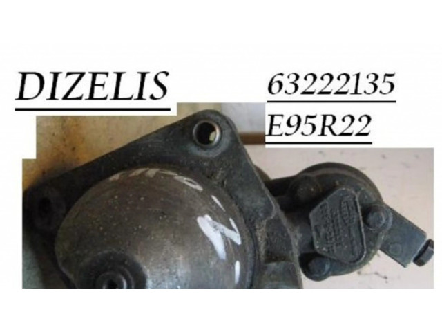 Стартер 63222135, E95R22 Alfa Romeo 145 - 146