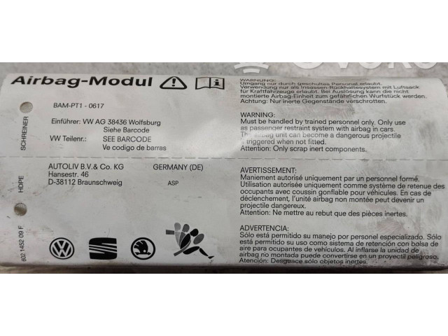 Подушка безопасности пассажира 1K0880204N, 0023QD1EHFAF   Skoda Octavia Mk2 (1Z)