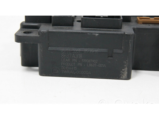 Pojistková skříňka 8637A318, 519087902 Citroen C-Crosser 2008