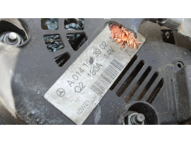 Генератор A0141543902, 0141543902 Mercedes-Benz GLK (X204)