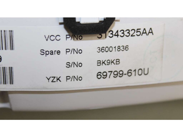 Панель приборов 36001836   Volvo S80       