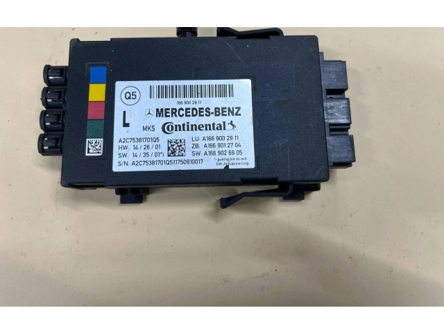 Pojistková skříňka Модуль управления сидением A1669002911, A1669026905 Mercedes-Benz GLE (W166 - C292) 2015
