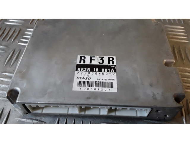 Блок управления двигателя 2758005092, RF3R18881A Mazda 626