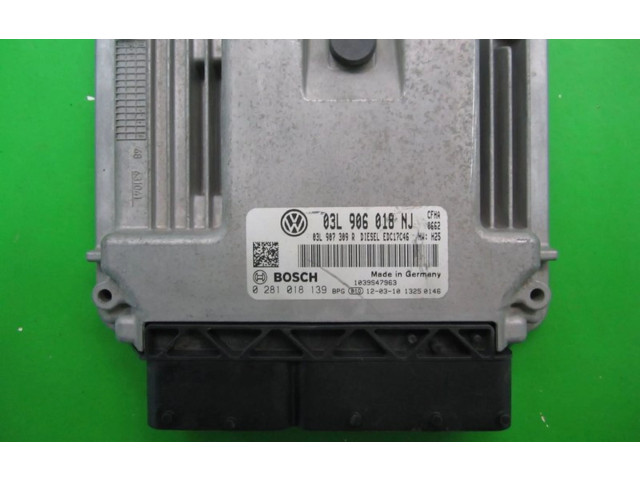 Řídící jednotka 03L906018NJ, 0281018139 Volkswagen Caddy 2012