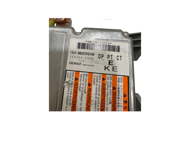 Блок подушек безопасности 98221FG130, XML0M115050 Subaru Impreza III