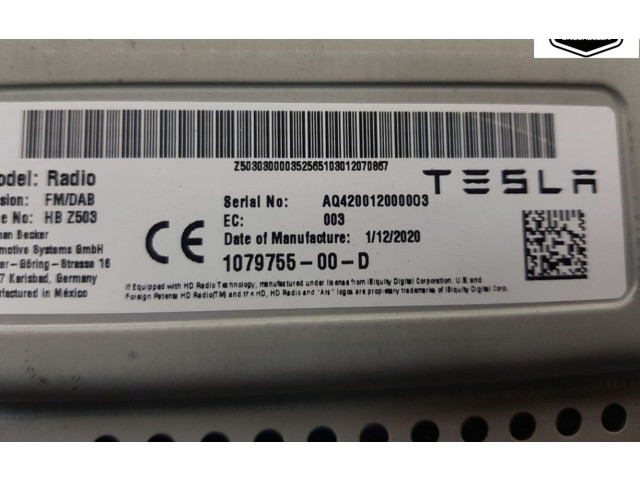 Блок управления 107975500D, 107975500D Tesla Model 3