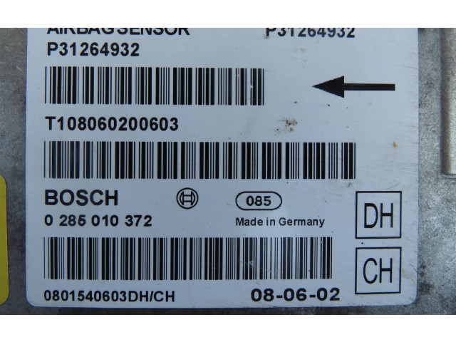 Блок подушек безопасности P31264932, 0285010372   Volvo V70