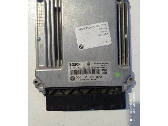 Řídící jednotka 0281013502, 0281013502 BMW 1 E81 E87 2010