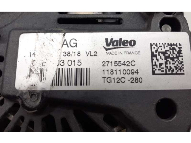 Генератор 04E903015, TG12C280   Skoda Fabia Mk3 (NJ)      