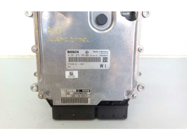 Блок управления двигателя 37820RL1G03, 0281015785 Honda Accord