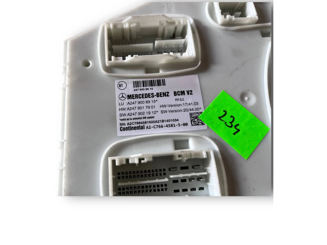 Блок комфорта S234, A2479008915 Mercedes-Benz GLB x247