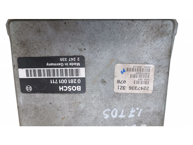 Řídící jednotka 22473363Z1, 0281001711 BMW 3 E36 1999