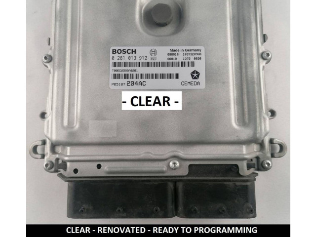 Řídící jednotka 0281013912, P05187204AC Jeep Cherokee III KJ 2008