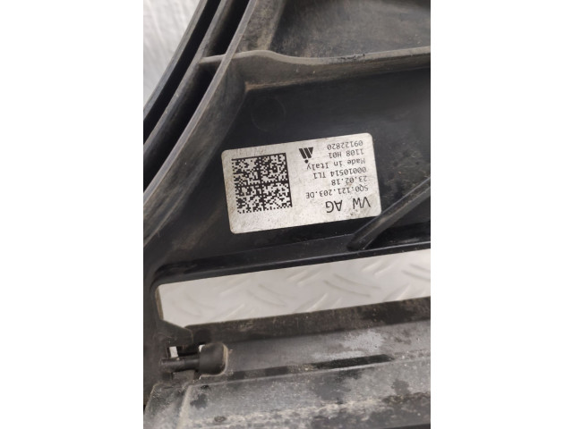 Вентилятор радиатора 5Q0121203DE Volkswagen Golf VII