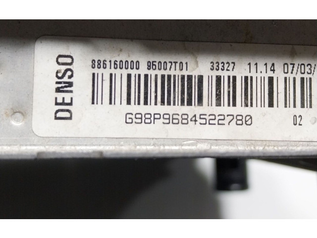 Радиатор охлаждающей жидкости 1330Q5, 886160000    Peugeot 2008 I 2013 - 2019 года