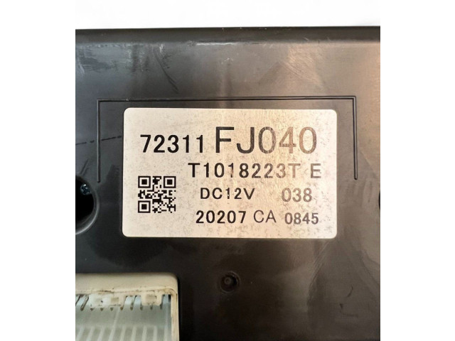 Блок управления климат-контролем 72311FJ040, 72311FJ040   Subaru XV