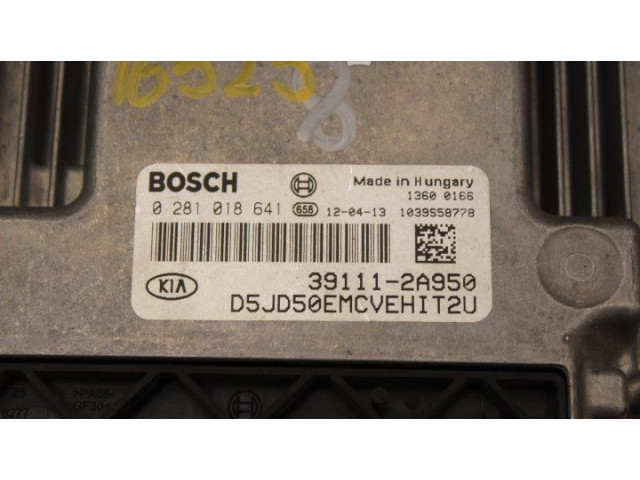 Блок управления впрыском 391112A950, 0281018641 KIA Ceed