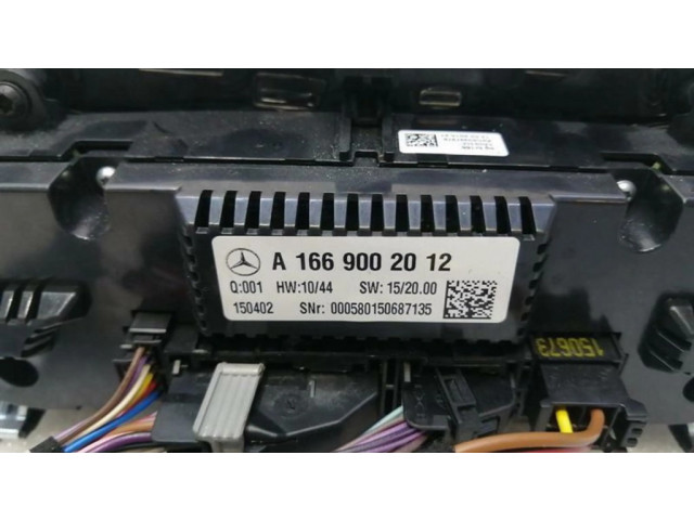 Блок управления климат-контролем A1669002012   MercedesBenz GLE (W166 - C292)
