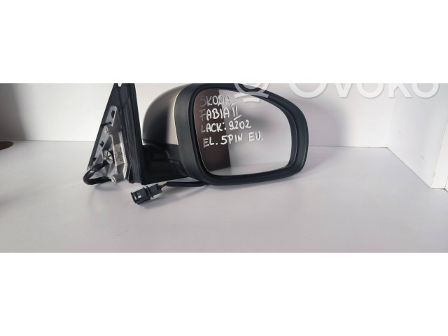 Зеркало электрическое        Skoda Fabia Mk2 (5J)  2007 - 2014 года   