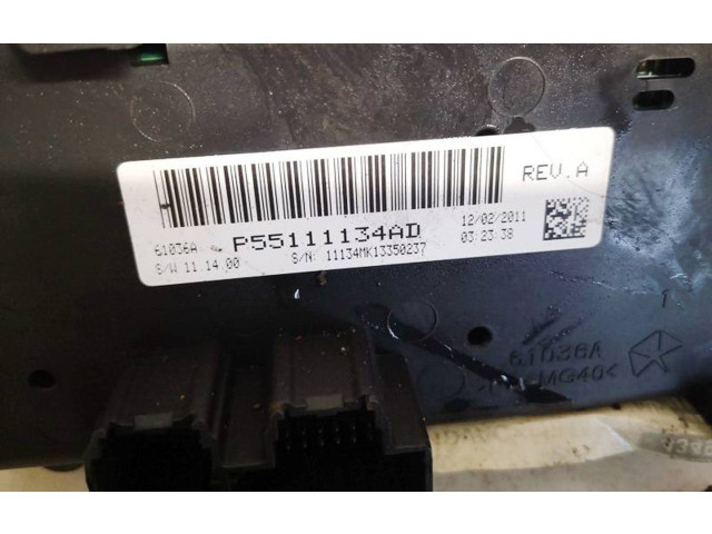 Блок управления климат-контролем p55111134ad, P55111134AD Jeep Compass