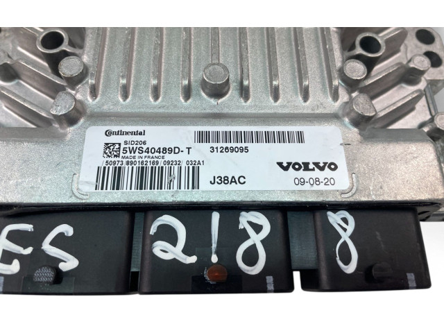 Блок управления двигателем Блок управления 31269095 Volvo C70