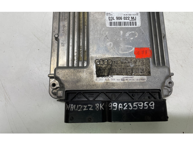 Блок управления двигателя 03L906022MJ Audi A4 S4 B8 8K