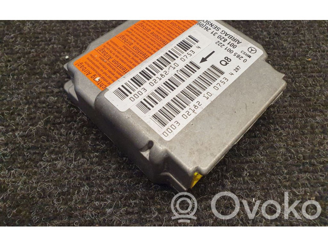 Блок подушек безопасности 0285001222, 0018203126 Mercedes-Benz A W168