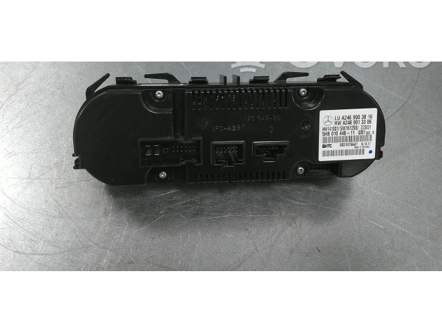 Блок управления климат-контролем A2469000715, A2469001908   Mercedes-Benz GLA W156