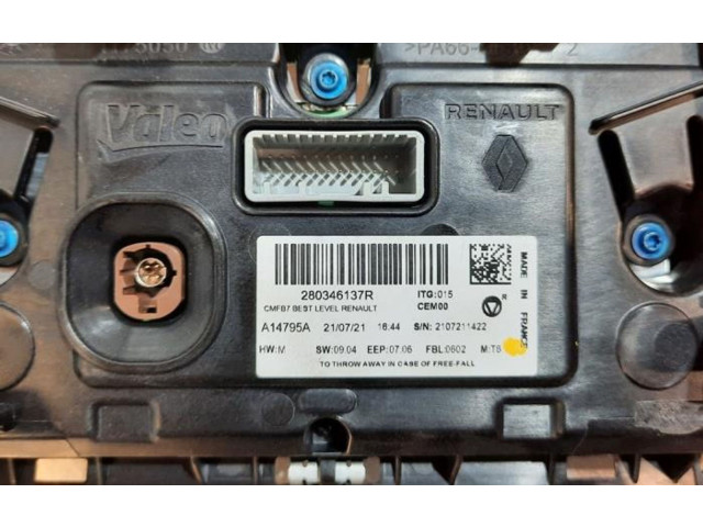 Дисплей 280346137R Renault Clio V