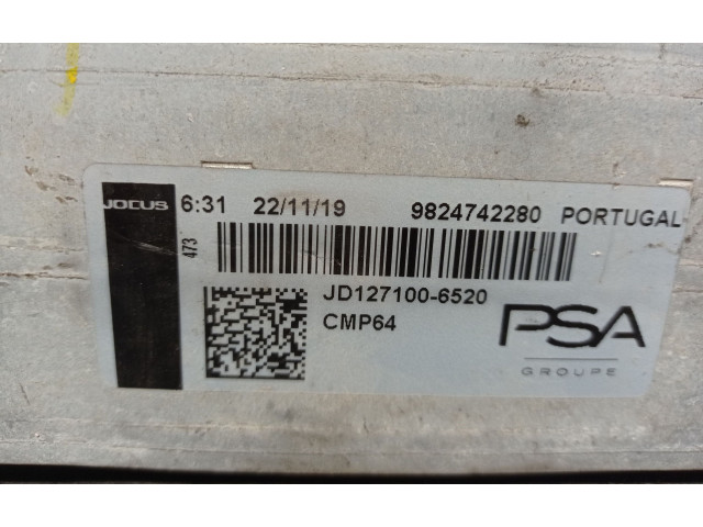 Интеркулер  9824742280, JD1271006520   Peugeot 2008 I 