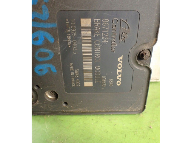 Блок АБС Volvo V70 2000 - 2004 года