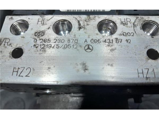 Jednotka ABS A0064316712, 0265230870 Mercedes-enz B W245 2005