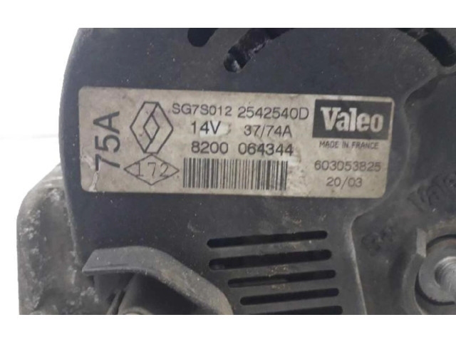 Генератор 8200064344 Renault Clio II