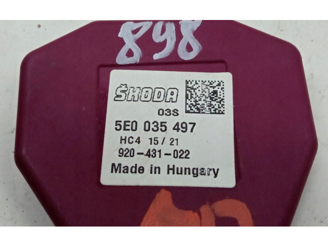 Блок управления 5WA035284C, 5E0035497 Skoda Octavia Mk4