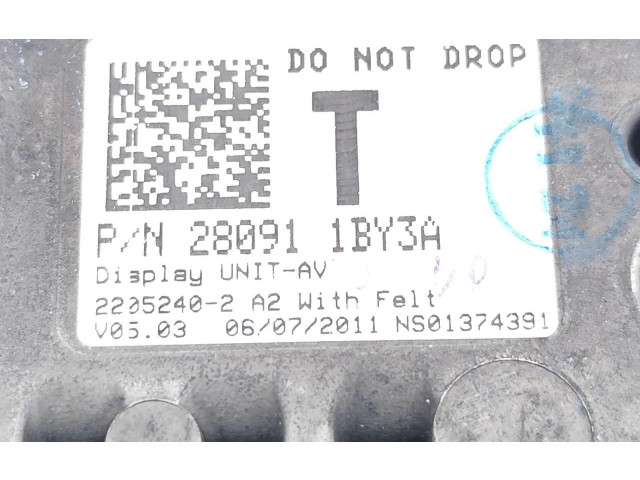 Дисплей 28091-1BY3A, 2205240-2 Nissan X-Trail T31