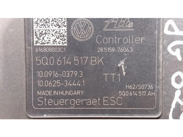 Jednotka ABS 5Q0614517BK, 10022008284   Volkswagen Golf VII 2015