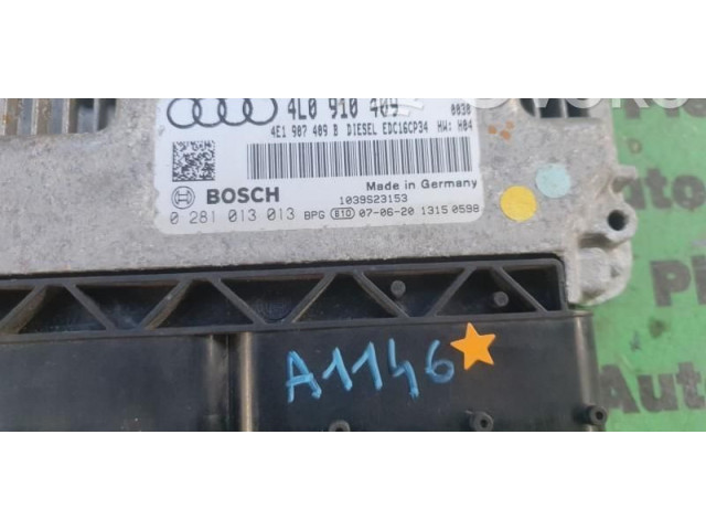 Řídící jednotka 0281013013, 4L0910409   Audi Q7 4L 2007