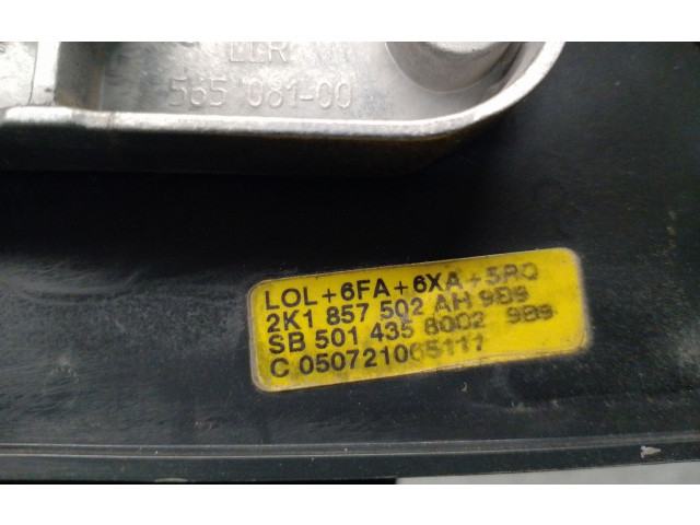 Zpětné zrcátko Volkswagen Caddy 2005 2K1857508L, 5PUERTAS