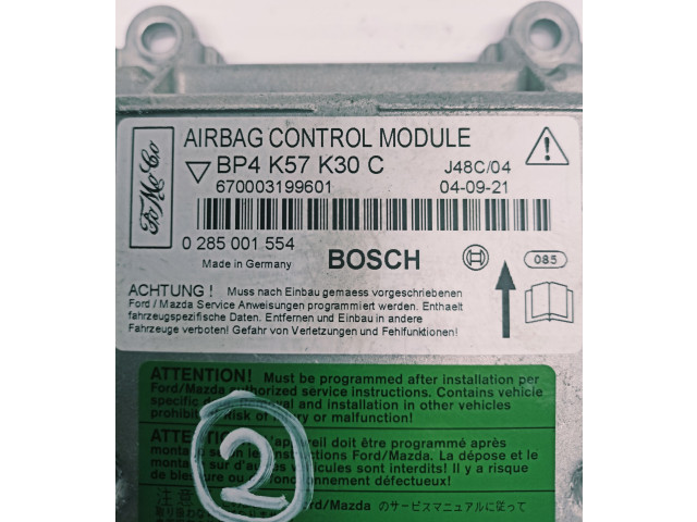 Блок подушек безопасности BP4K57K30C Mazda 3 I