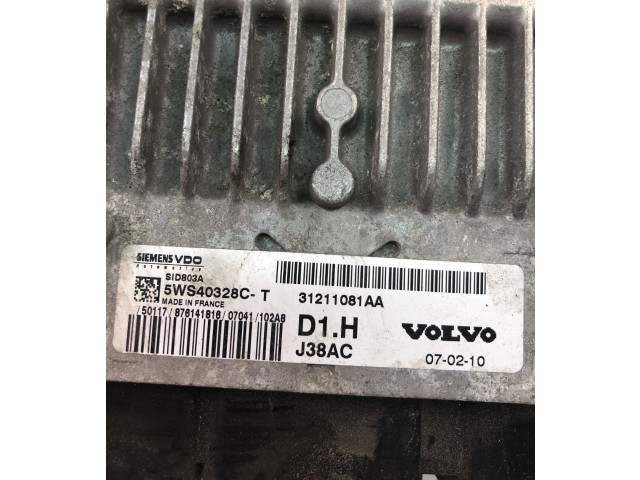 Блок управления двигателя 31211081AA, UK811   Volvo V50